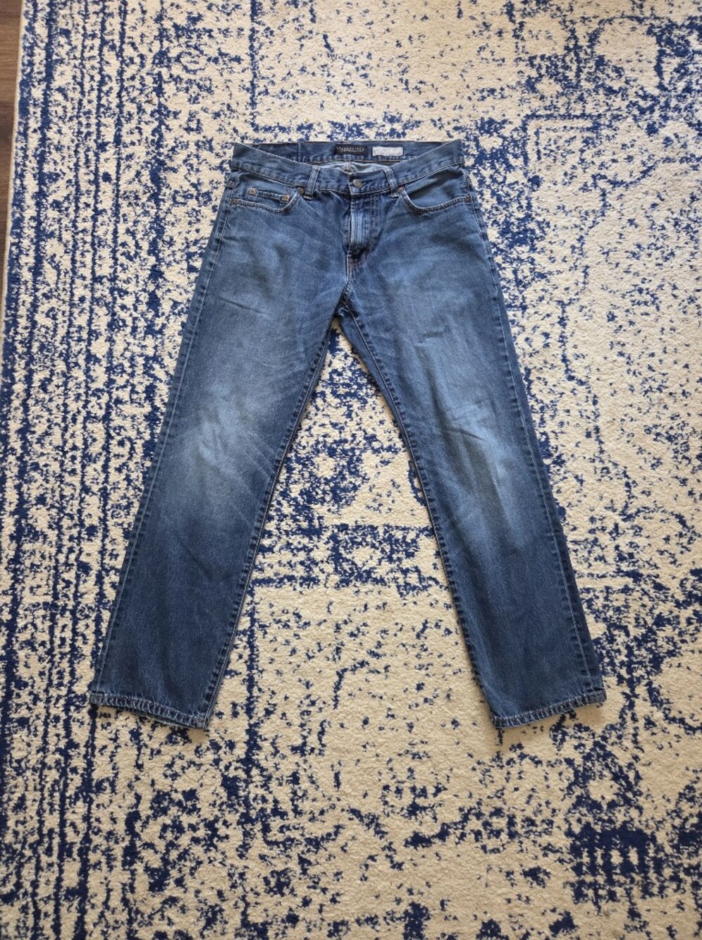 Aeropostale Men's Medium Blue Straight Jeans